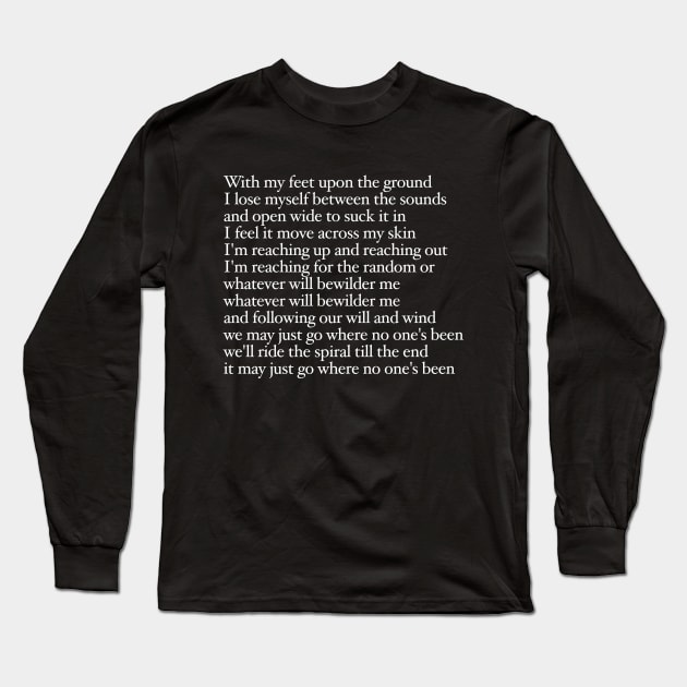 Lateralus (version 1) Long Sleeve T-Shirt by B Sharp